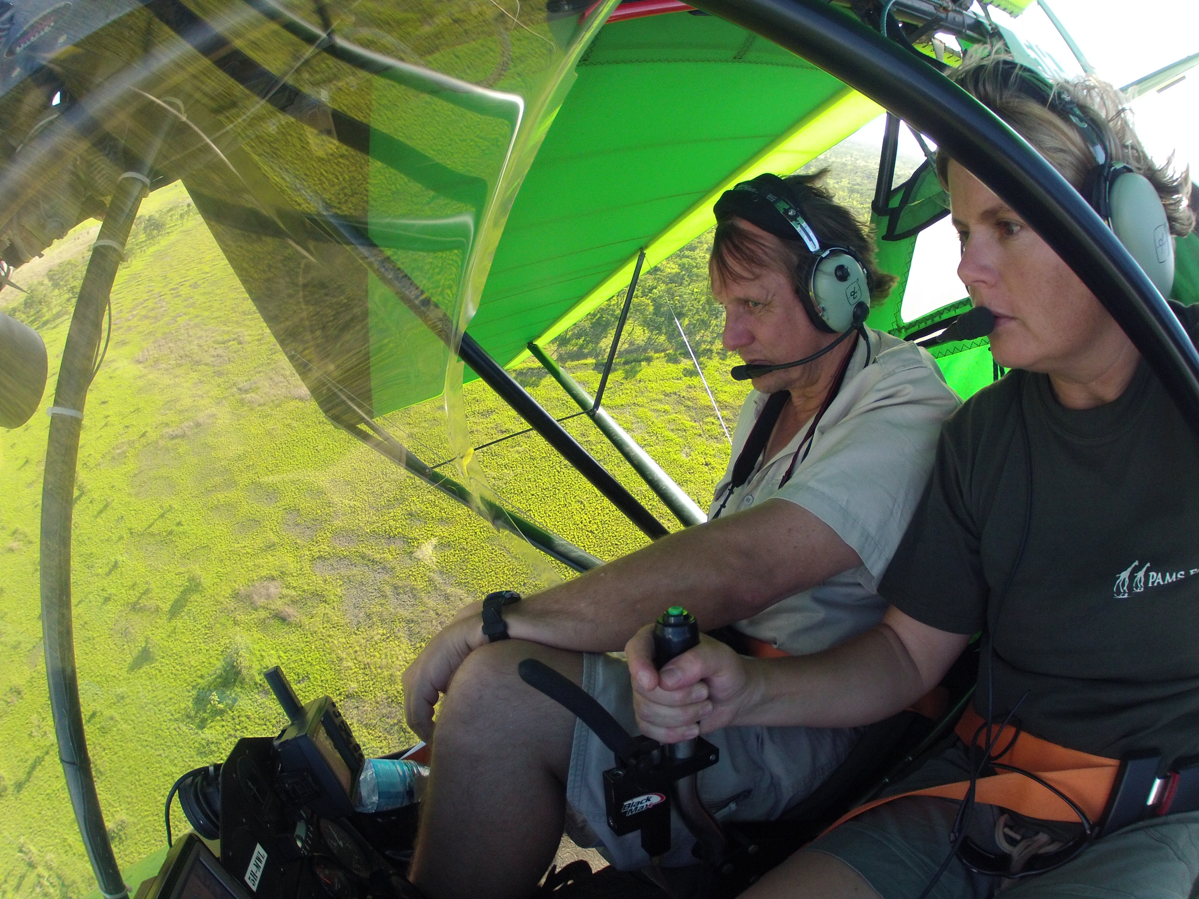 Surveying for signs of poaching