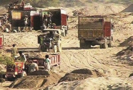 Sand mining in India is a lucrative industry that has become exploited by organized crime